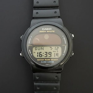 Casio Moon Graph - Etsy