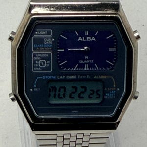 Seiko Alba Ana-Digi watch Y651-504A from 1980 Japan