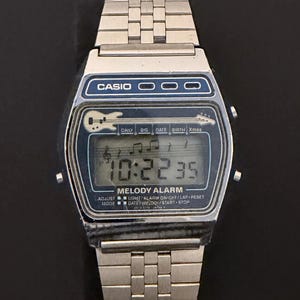 Casio Melody Watch - Etsy