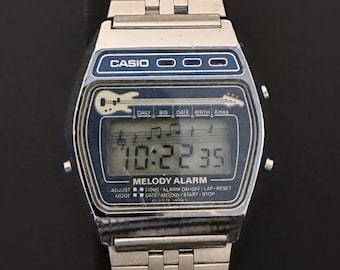 Casio Melody Alarm 82H108 Alarm Vintage Men's Watch - Etsy