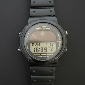 Casio Moon Graph - Etsy