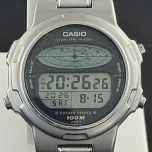 Casio Cosmo Phase Watch - Etsy