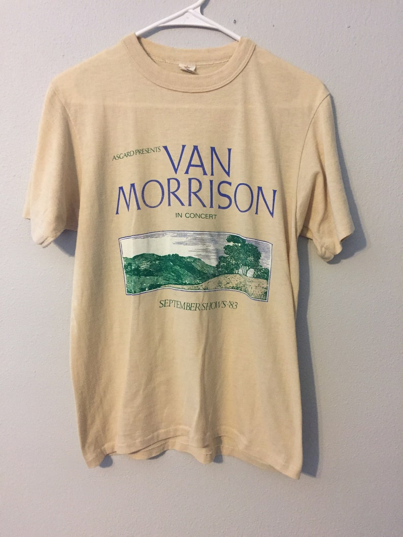 vintage van morrison t shirt