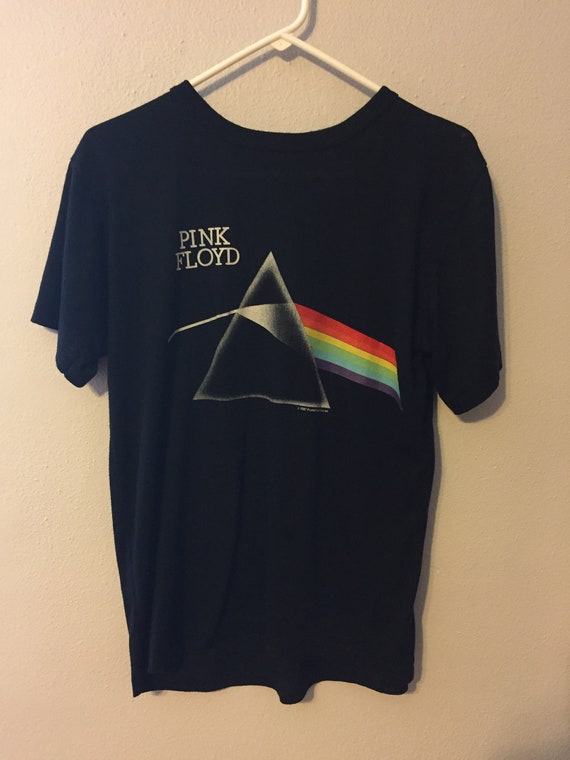 Vintage 1987 Pink Floyd Tour T-Shirt Dark Side of the… - Gem