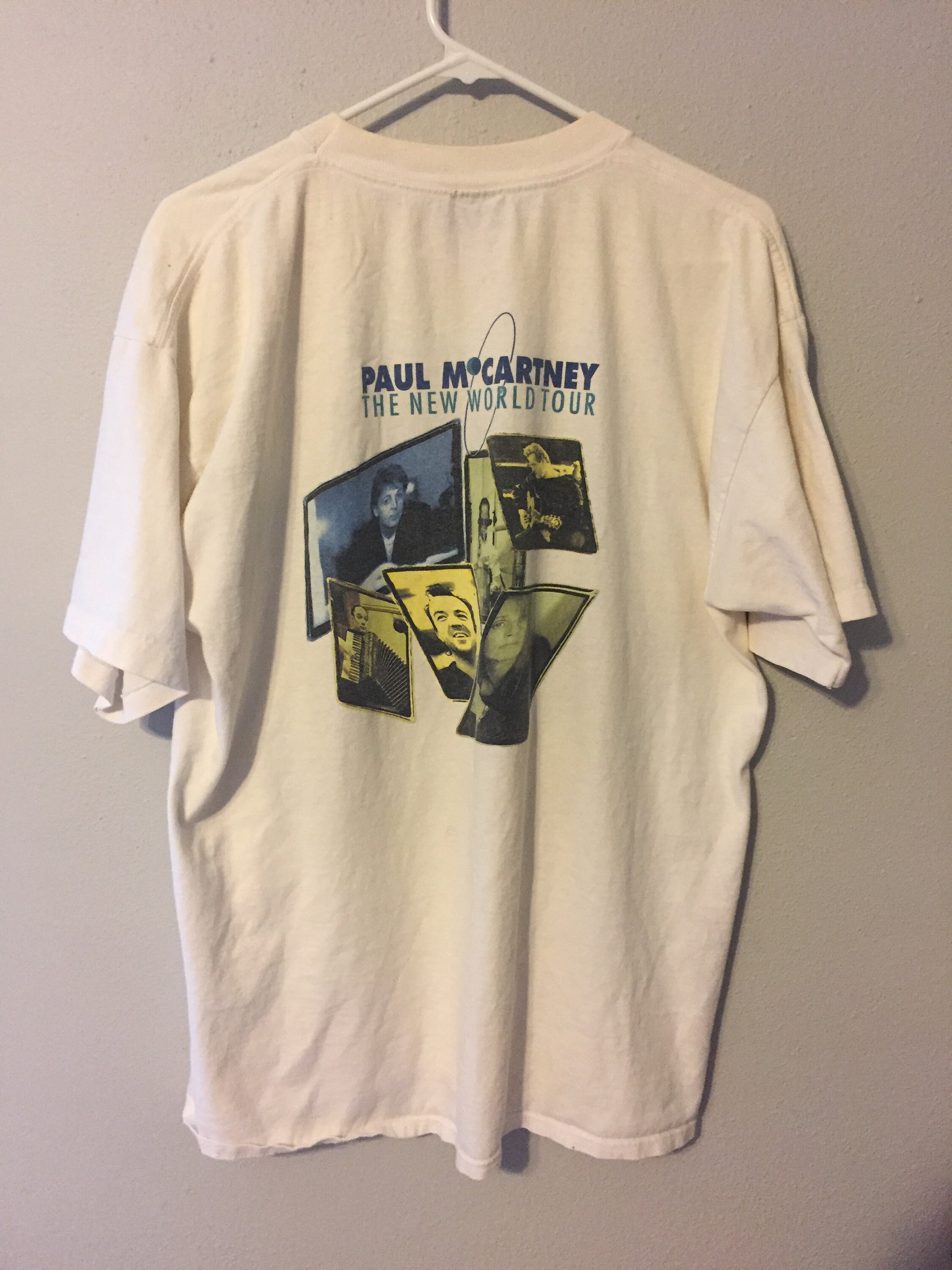 Vintage Paul McCartney The New World Tour 93 Concert TShirt
