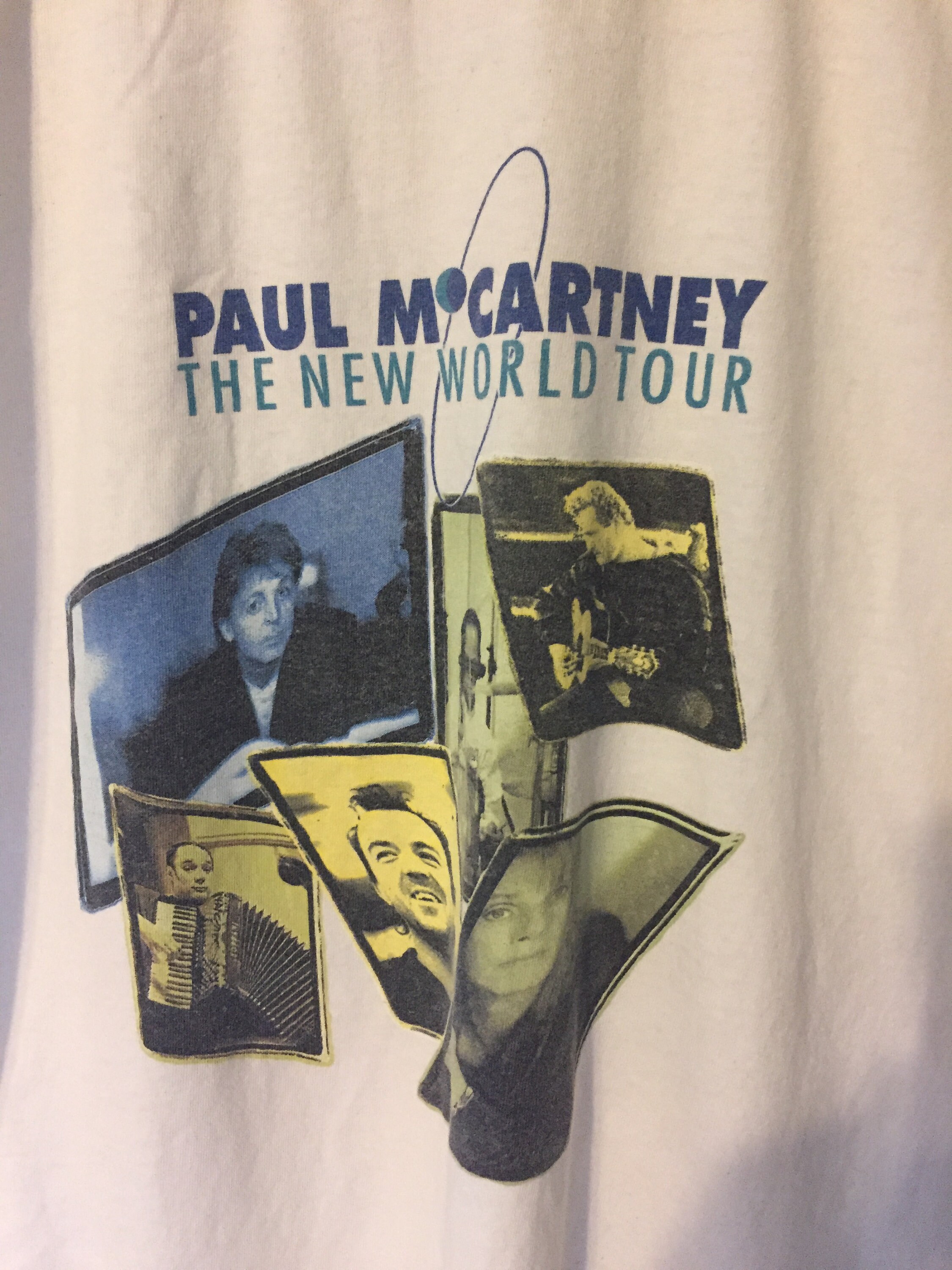 Vintage 1993 Paul Mccartney the New World Tour T-shirt - Etsy Vintage 1993 Paul Mccartney the New World Tour T-shirt - Etsy