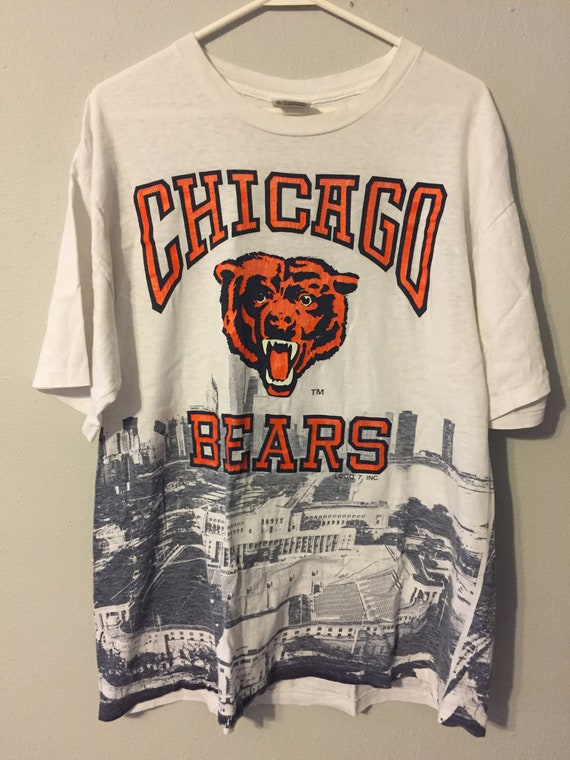 Vintage 1990s Chicago Bears Soldier Field Chicago 