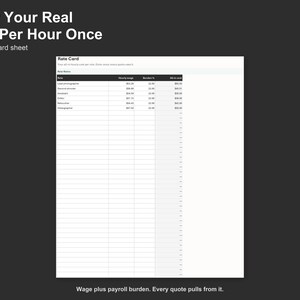 Photography Pricing Calculator - Package Quote Spreadsheet for Photographers, Excel and Google Sheets, Instant Digital Download image 5