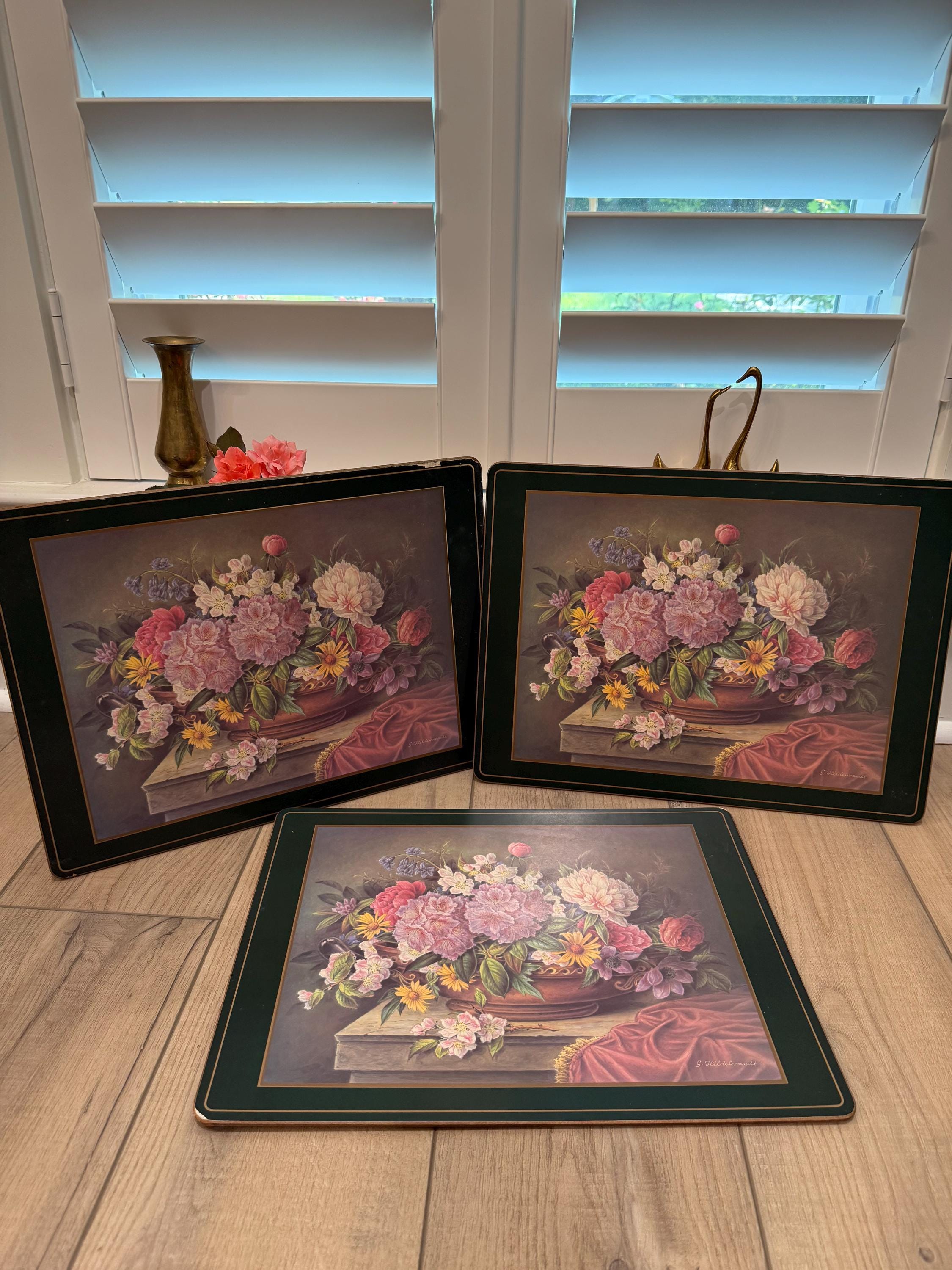 Pimpernel place mats - Etsy 日本