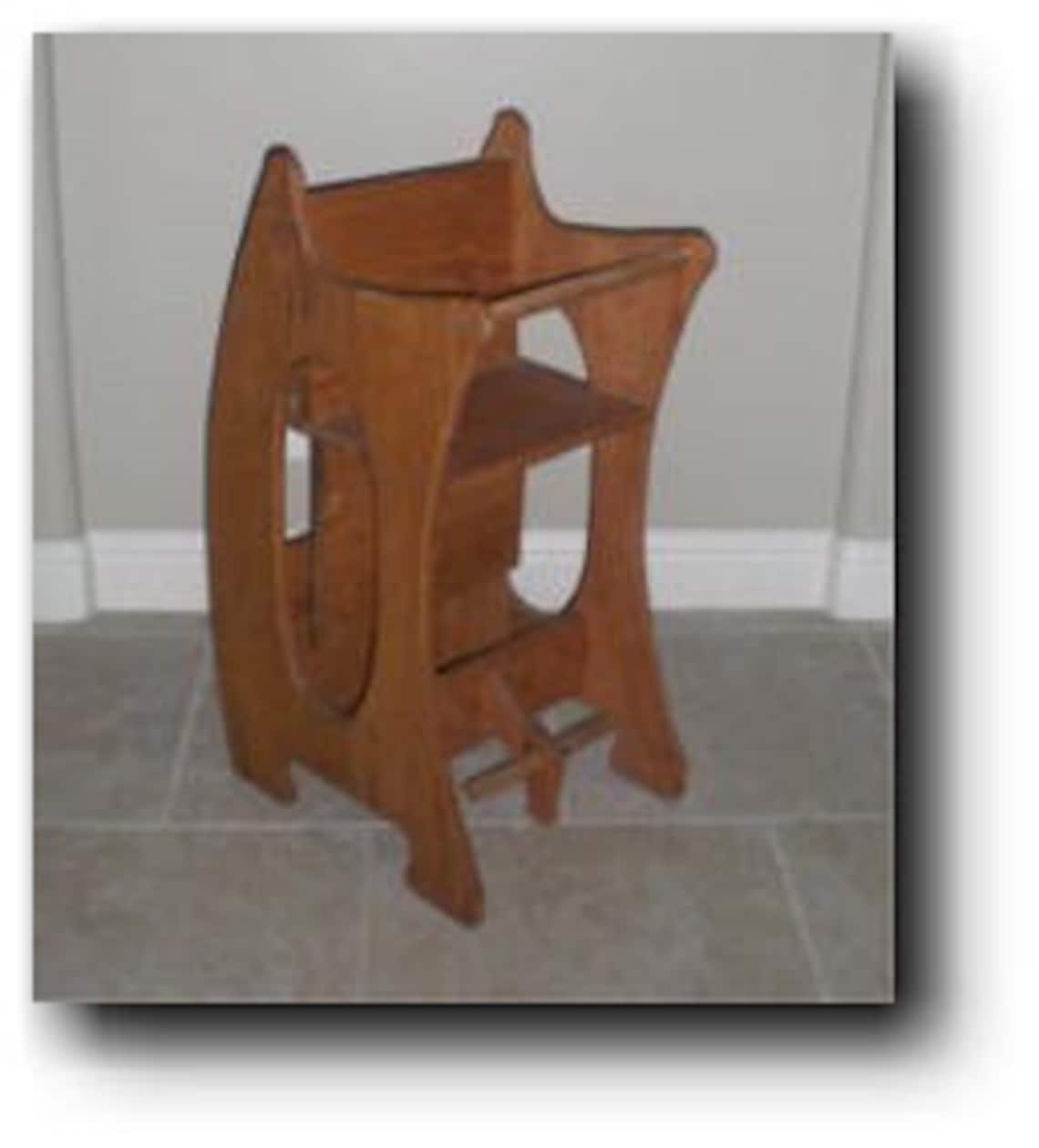 Amish 3 in 1 High Chair Babysitter Woodworking Plans and 3 Etsy