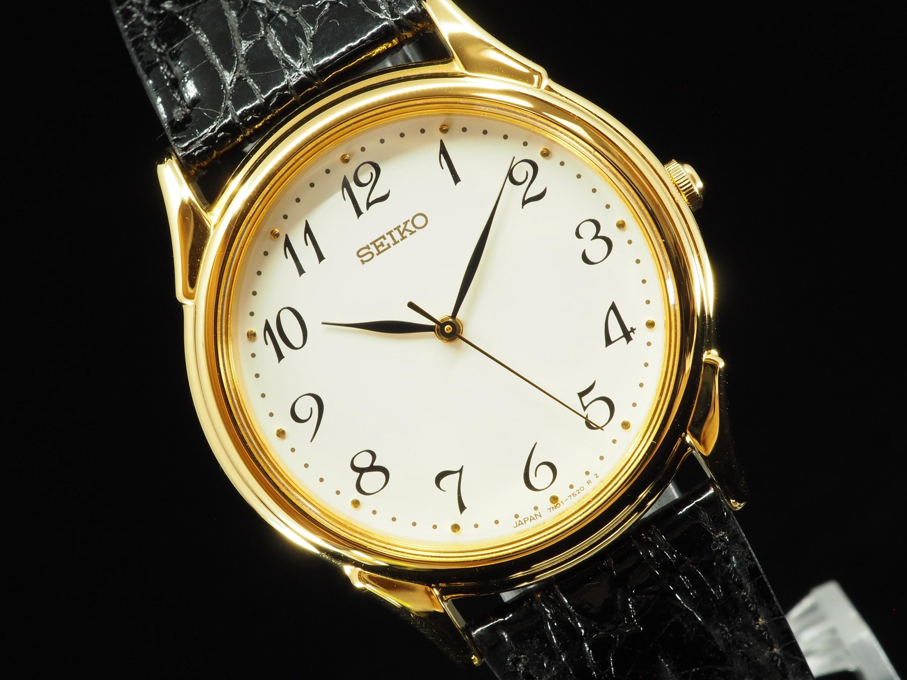 Seiko 7n01 Watch - Etsy