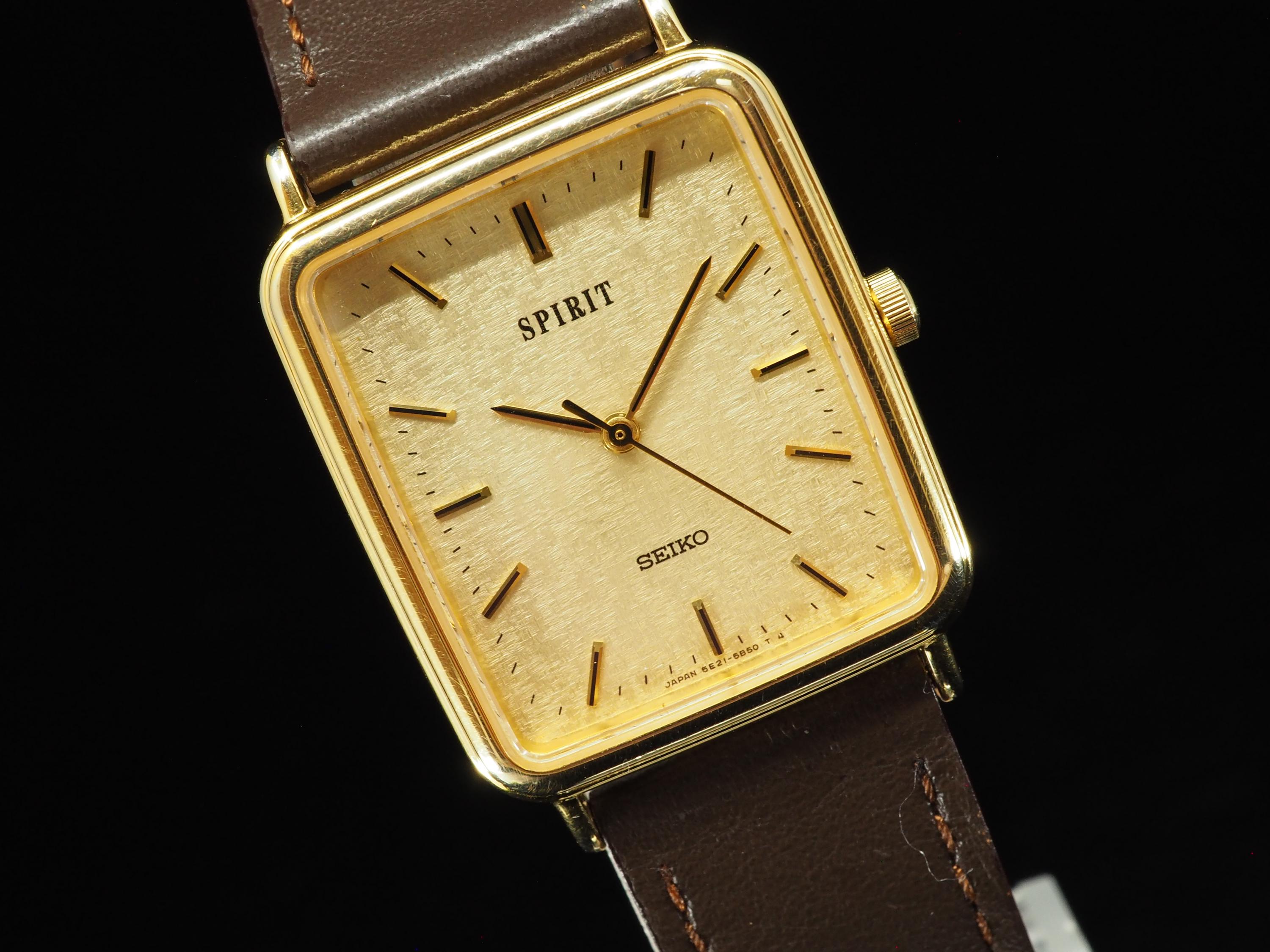 Seiko Tank Spirit - Etsy