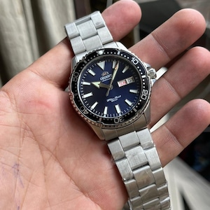 Vintage Orient AAA Crystal 21 Jewels "Submariner" Style Automatic Men’s Watch