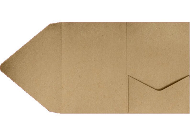 A7 Pocketfold Invitations 5 x 7 LUX Collection 50 qty. Etsy