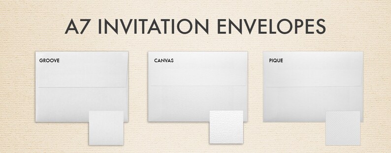 A7 Invitation Envelopes wPeel /& Press - LUX Textures Collection 5 14 x 7 14 50 Qty.