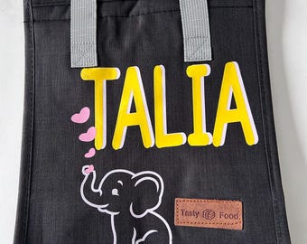 Personalized Lunch Tote with Handles