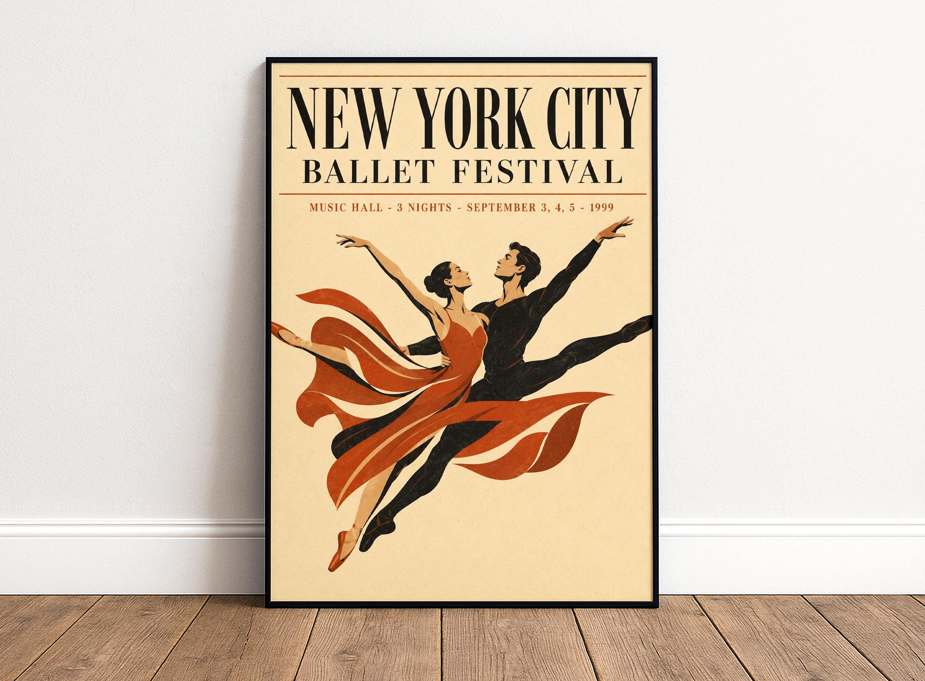New York City Ballet Vintage - Etsy