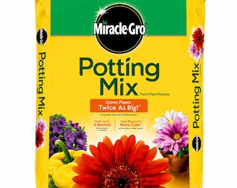 Miracle-Gro Potting Mix: All-Purpose Soil for Indoor/Outdoor Plants (25 Qt)