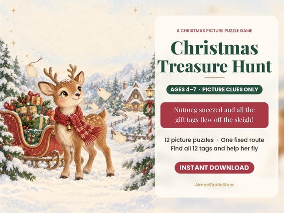 Nutmeg's Lost Gift Tags