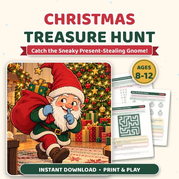 Grumbleberry's Christmas Treasure Hunt
