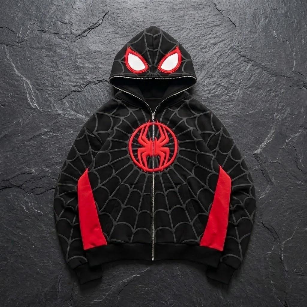 Spiderman zip hoodie - Etsy 日本
