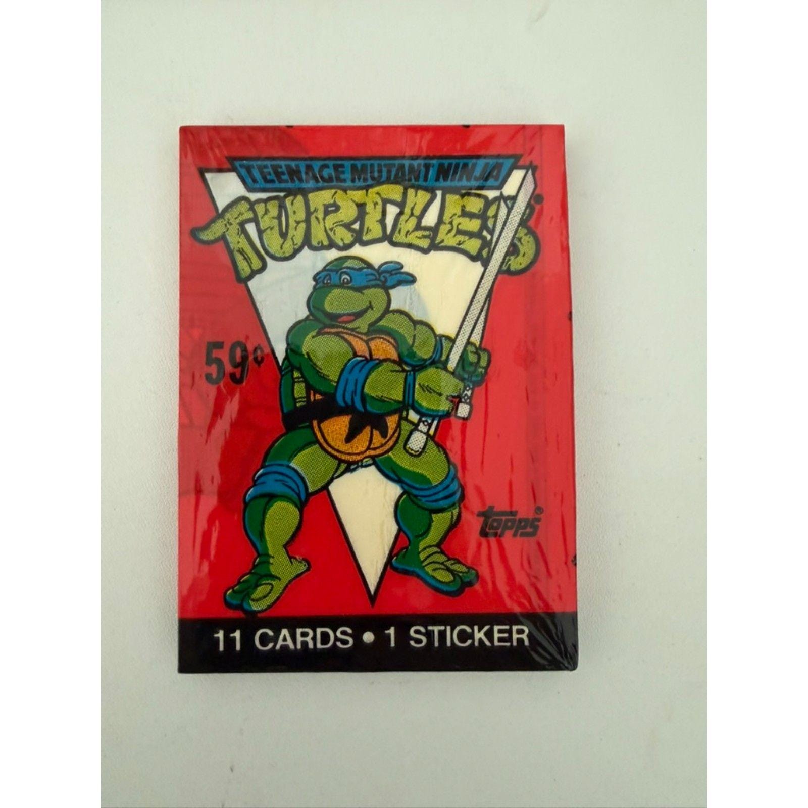 Topps Tmnt Cards - Etsy