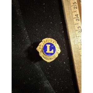 Lions club lapel pin - Etsy 日本
