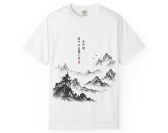 Unisex plaggfärgad t-shirt