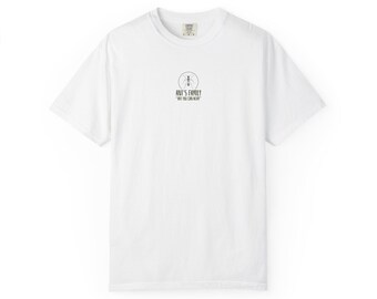 Ant's Family Cross Pocket T-shirt | Small Chest Logo, Minimal Faith Design