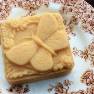 Butterfly Handcrafted French Milled Goat Milk Gift Soap for Gardener image 3