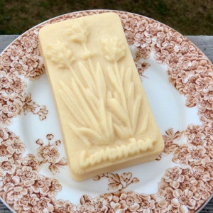 Lavender handcrafted goat milk soap