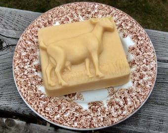 Dairy Goat Handcrafted French Milled Goat Milk Gift Soap for Goat Lovers