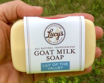 Lily of the Valley Goat Milk Soap Bath Bar