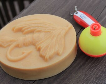 Fly Fishing Man, Husband, Boyfriend Father's Day Gift Handcrafted French Milled Goat Milk Soap