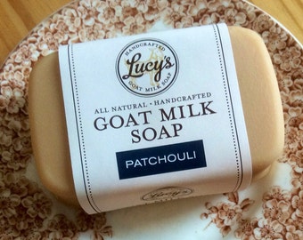 Patchouli Bath Bar French Milled Goat Milk Soap