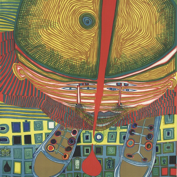 FRIEDENSREICH HUNDERTWASSER Galerie Karl Flinker, 1967