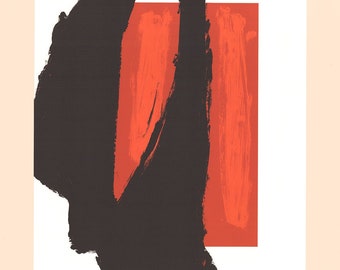 ROBERT MOTHERWELL Art Chicago (No Text), 1981