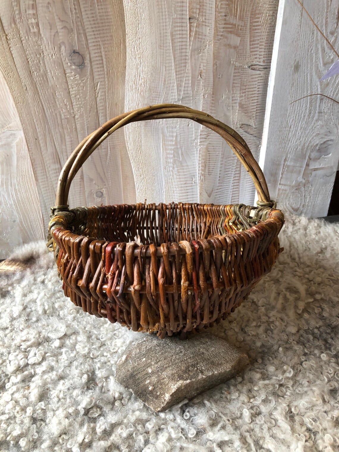 Frame Foraging basket hand made from Scottish Willow Etsy