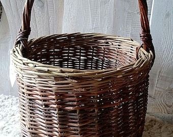 Ronde winkel-/tuinmand