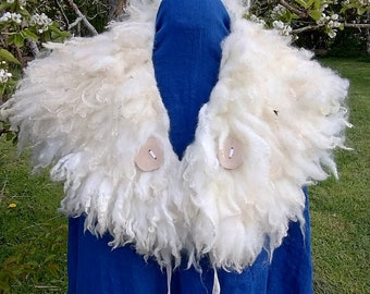 Viking Keltische wreedheid-vrije vilten wollen mantel cape