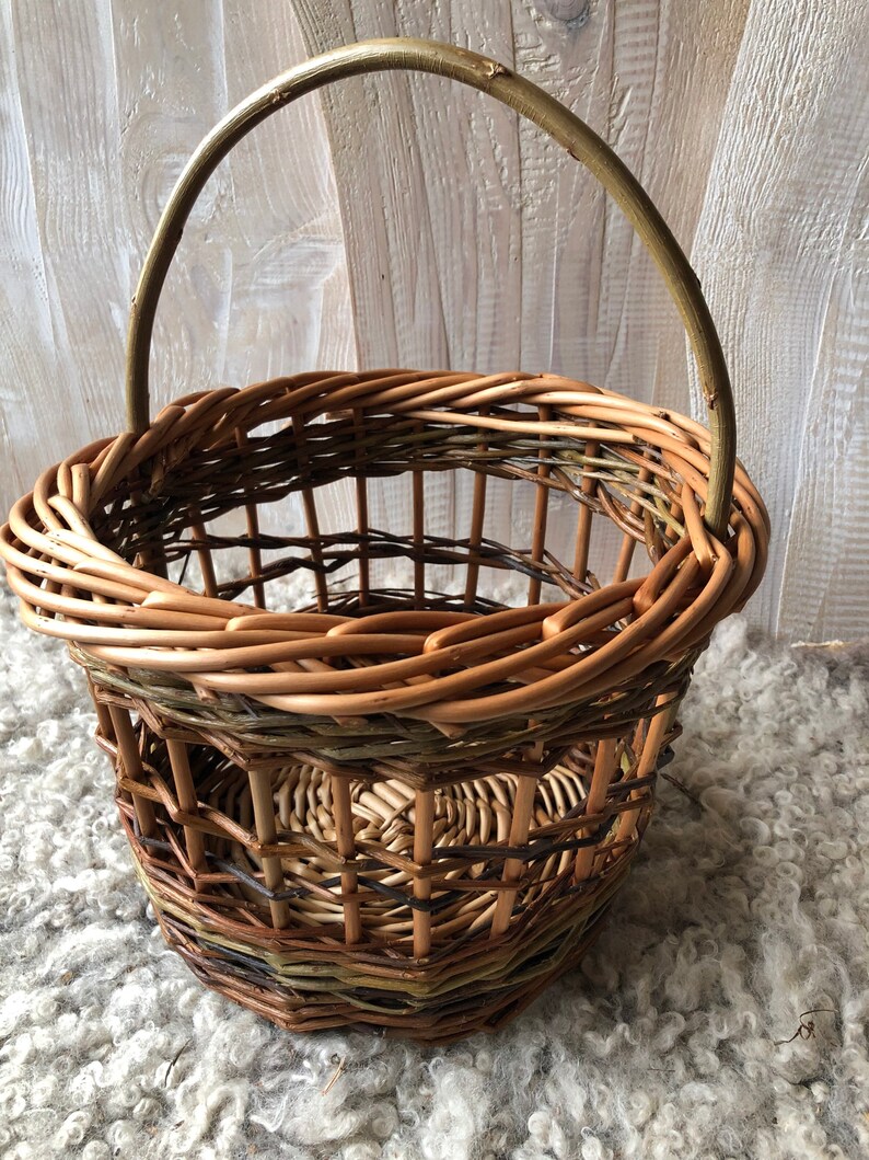 Egg Gathering Basket Etsy