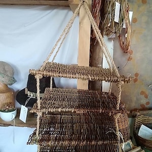 Woven airy Herb Drying Rack