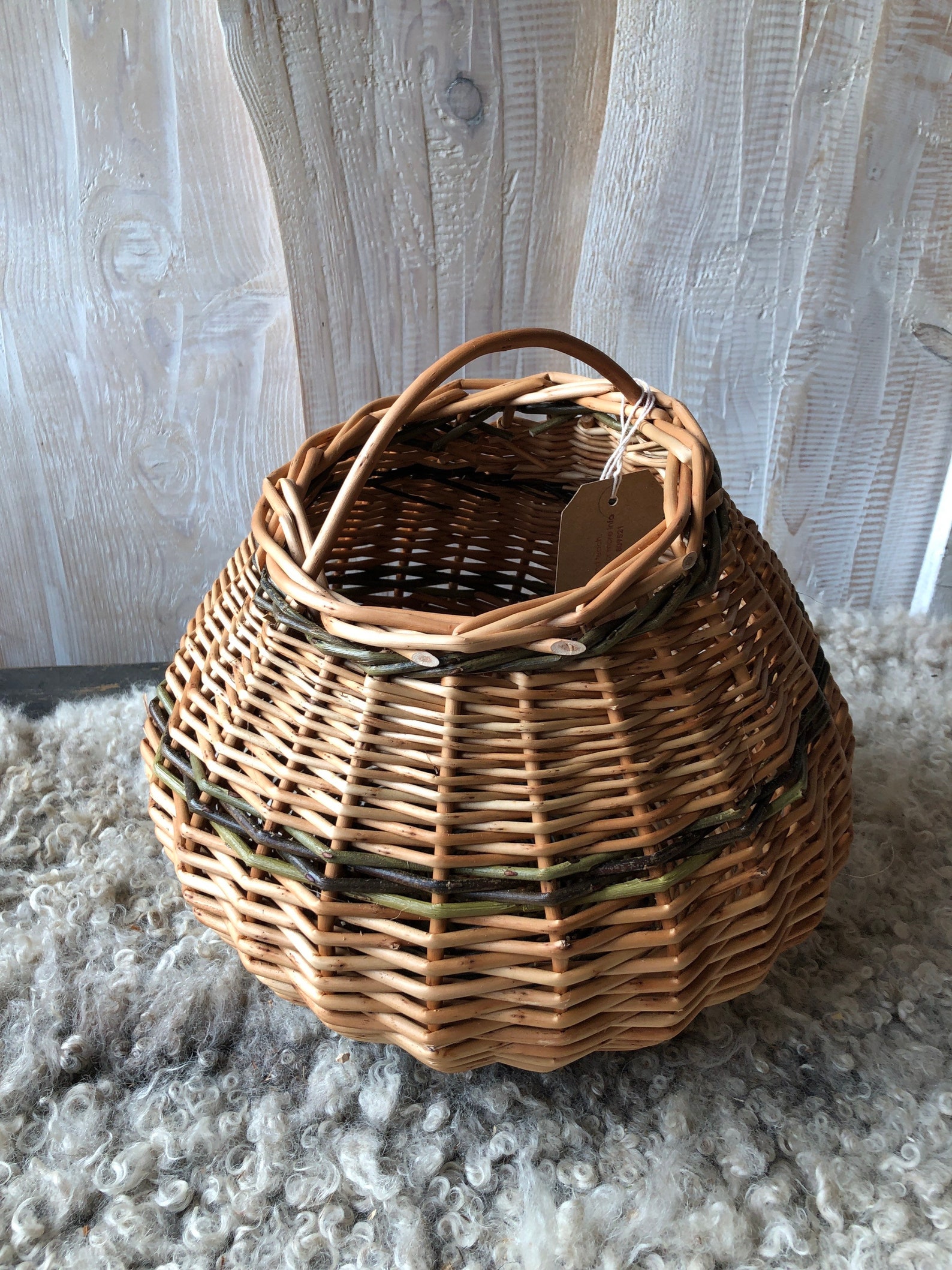 Pot Bellied Bulb Basket Etsy