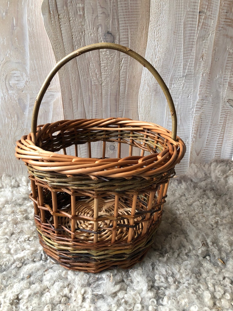 Egg Gathering Basket Etsy