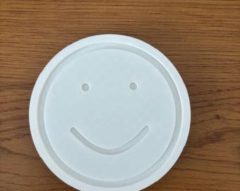 Dessous de verre empilables simples (smiley)