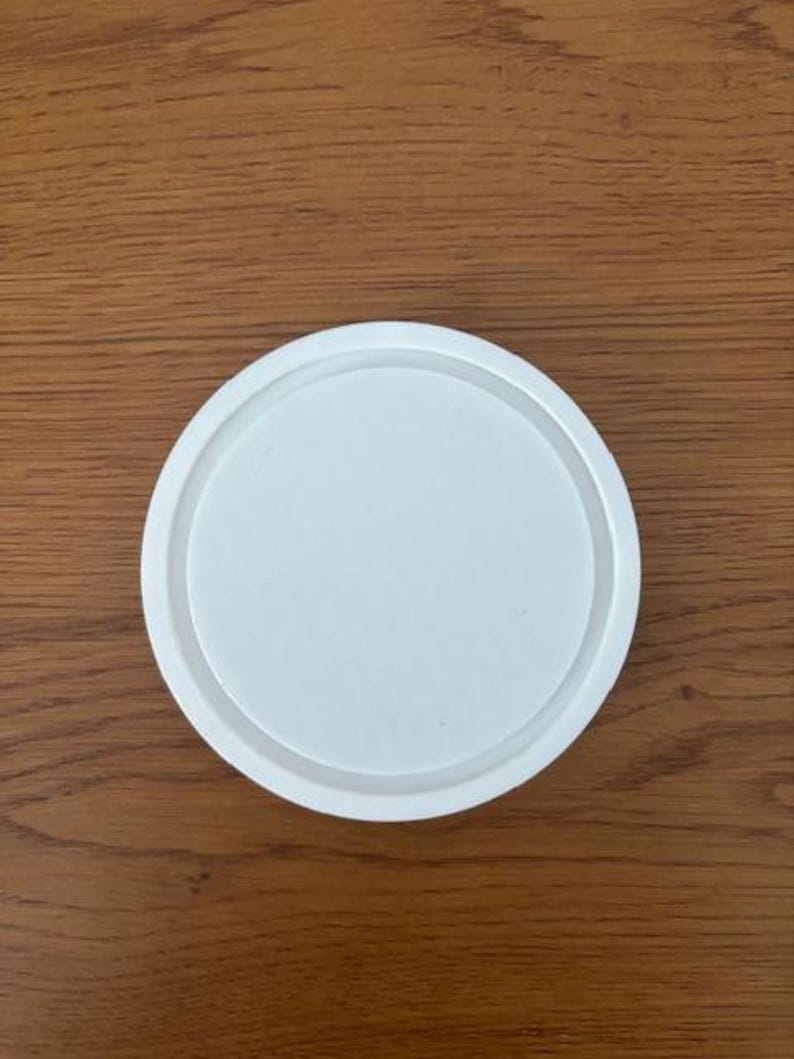 Sous-bock simple empilable (unie) image 1