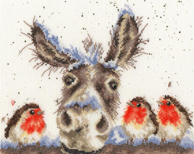Christmas Donkey Counted Cross Stitch Kit by Bothy Threads Etsy