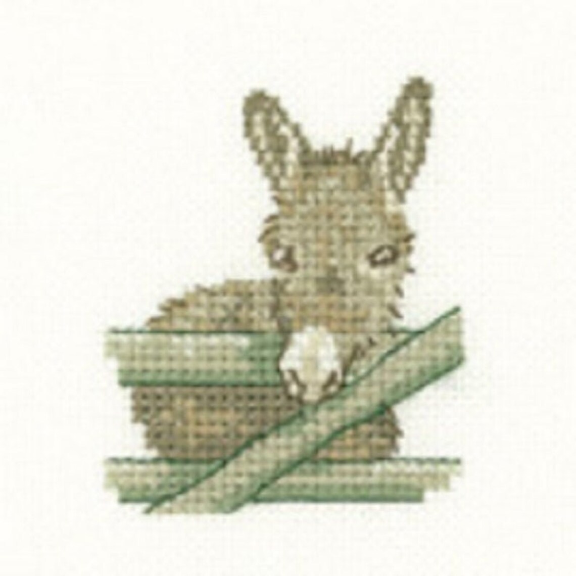 Donkey Counted Cross Stitch Kit From Heritage Craft Little Etsy