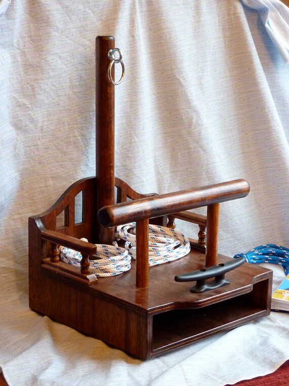 Deluxe Decorative Knot Tying Station Built Like a Ship's Etsy