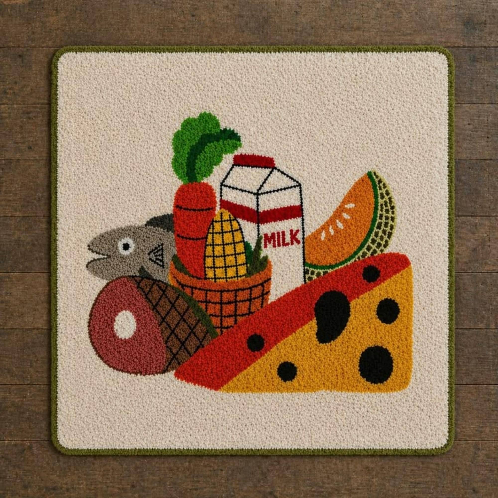 Cheese Rug - Etsy